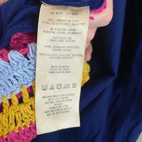 Anthro Akemi + Kin Embroidered Knit Tank Dress - Picture 5 of 12